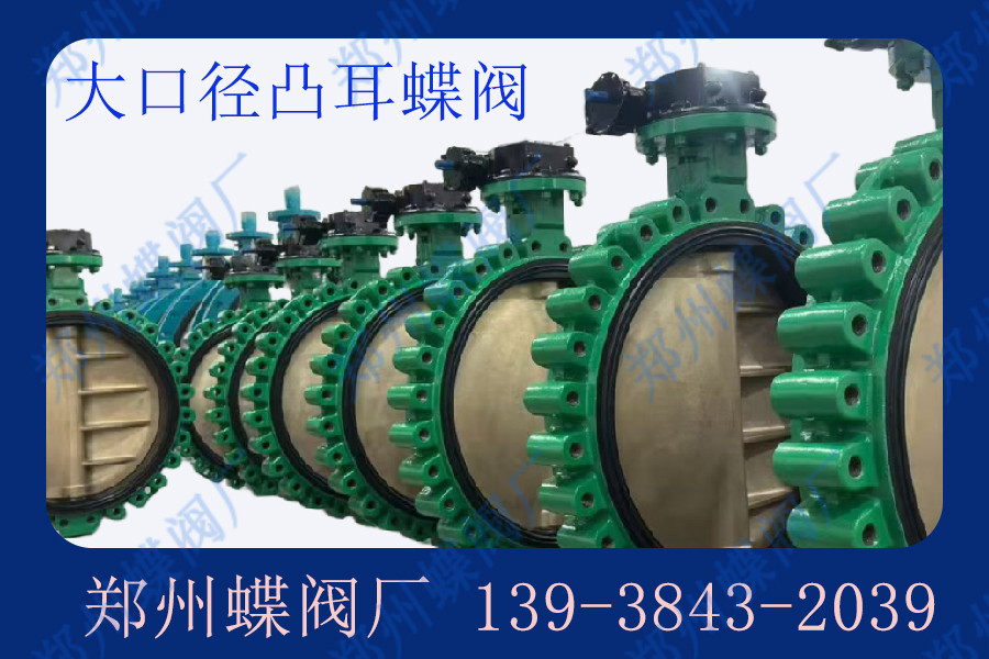 大口径中线凸耳蝶阀的安装步骤